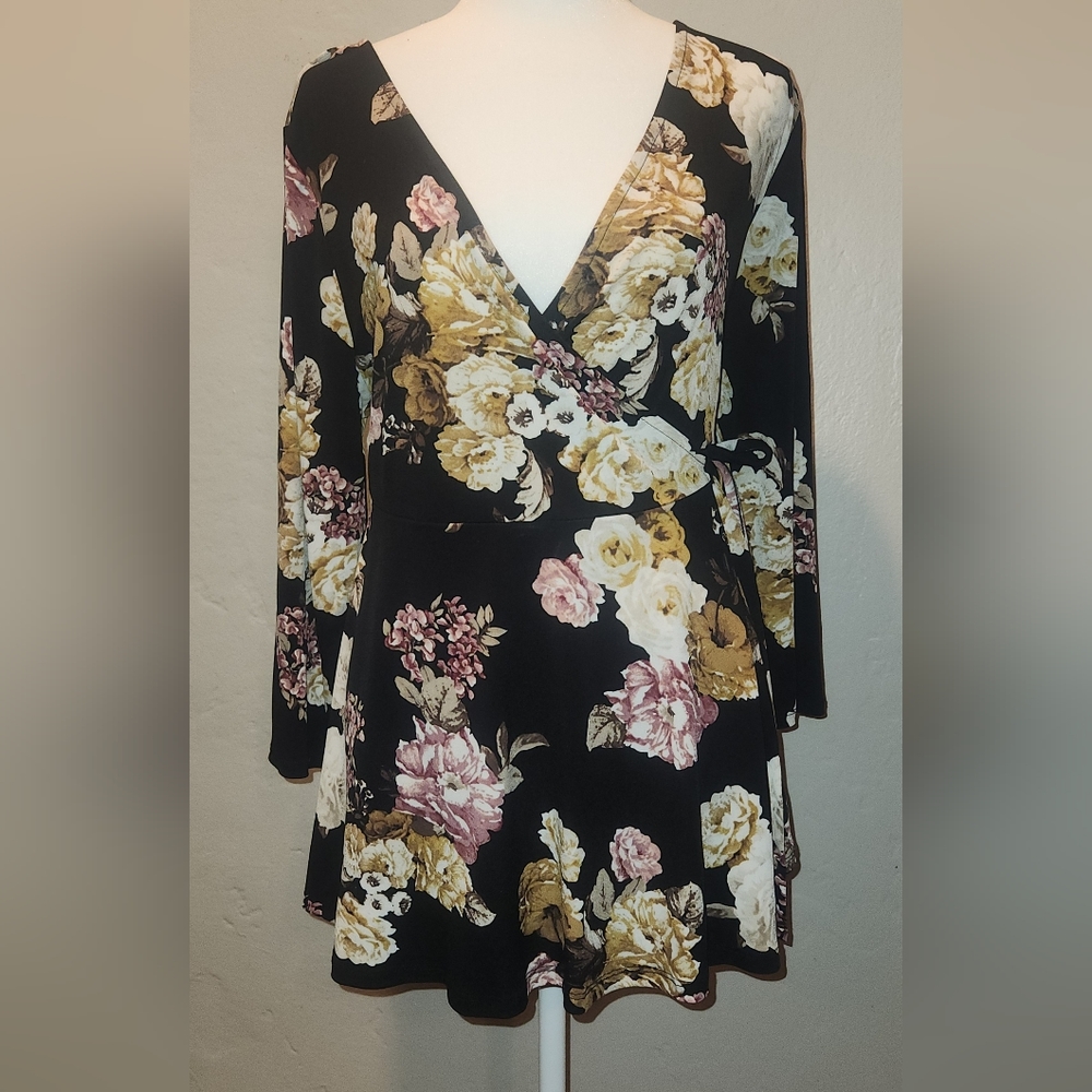 Women's wrap shirt
